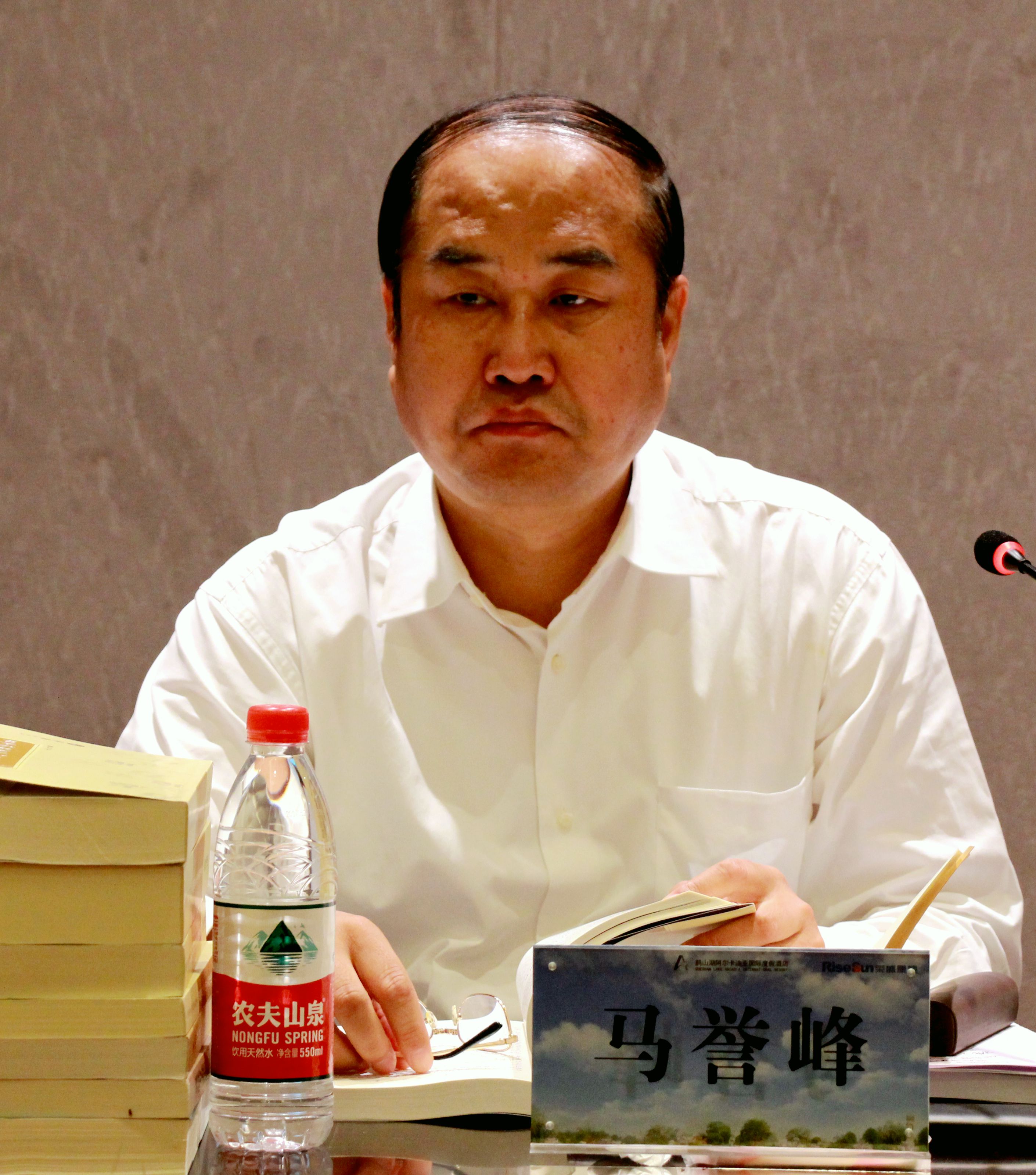马誉峰讲话